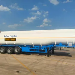 Shengrun brand overseas-customized tri-axle aluminum alloy liquid tank semi-trailer with lift axle