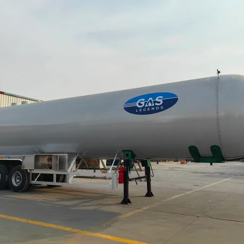 Shengrun overseas-customized tri-axle liquefied gas (LPG/LNG) transport semi-trailer