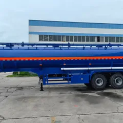 盛润牌两轴腐蚀性物品罐式运输半挂车