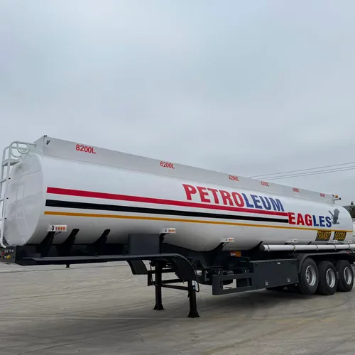 Shengrun brand overseas-customized tri-axle aluminum alloy liquid tank semi-trailer