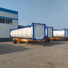 Shengrun Brand ISO Standard Tank Container (Transported on Semi-Trailer Chassis, Special Equipment for Multimodal Transport)