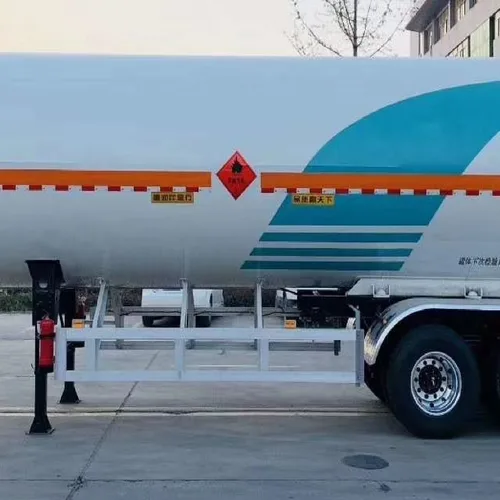 Shengrun cryogenic liquid transport semi-trailer (liquid ethane 52.6m³)