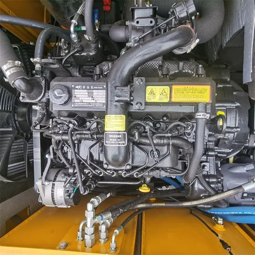 ZJ85 Wheel Excavator Durable Undercarriage Easy Operation for Contractors