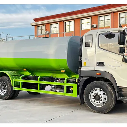 福田园林绿化洒水车，15立方罐体，柴油动力，国三发动机，手动变速箱，4×2驱动，现货销售。