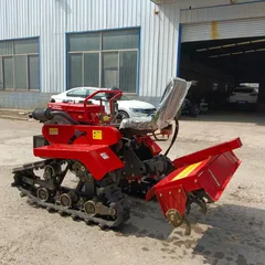 Ride-On Multifunctional Crawler Pastoral Manager | Water & Dry Land Farming Machine