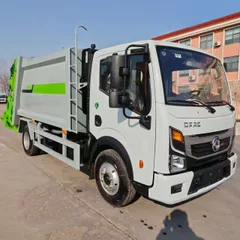 厂家直销 可定制柴油4×2发动机压缩式垃圾车 桶装生活垃圾收集车