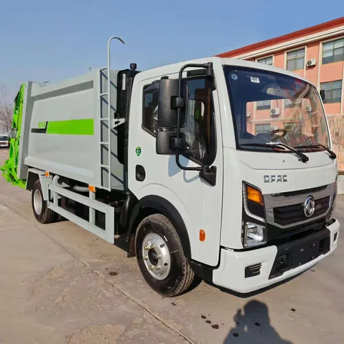 厂家直销 可定制柴油4×2发动机压缩式垃圾车 桶装生活垃圾收集车