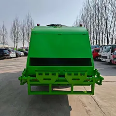 厂家直销 可定制柴油4×2发动机压缩式垃圾车 桶装生活垃圾收集车
