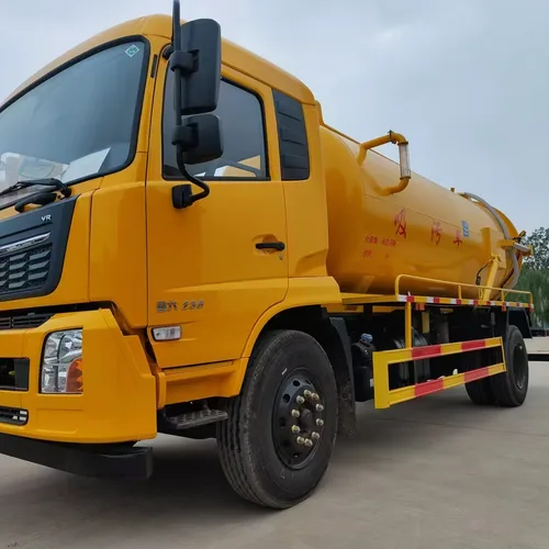 XND Vacuum Sewage Truck-14m Capacity Engine Diesel Euro 3 150-250hp for Municipal Sewage Cleaning | Customizable