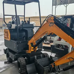 20 Wheel Excavator Multifunctional Small Hydraulic Wheel Excavator for Sale