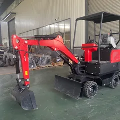 20 Wheel Excavator Multifunctional Small Hydraulic Wheel Excavator for Sale