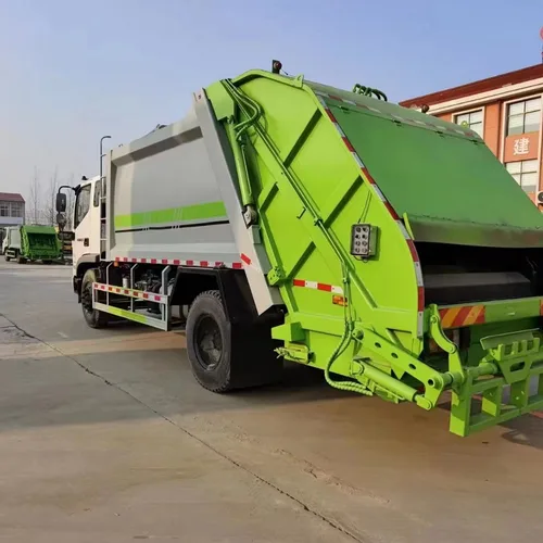 Factory Direct Sale Foton PLC Controlled 4x2 Diesel Engine Garbage Compactor Truck Euro 3 Emission Manual Transmission 16000kg