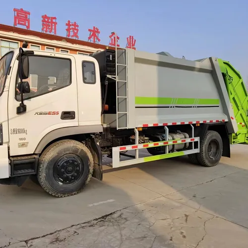 Factory Direct Sale Foton PLC Controlled 4x2 Diesel Engine Garbage Compactor Truck Euro 3 Emission Manual Transmission 16000kg