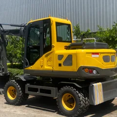60 Wheel Excavator Heavy-Duty Large Hydraulic Wheel Excavator for Sale