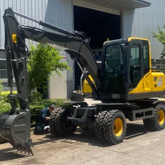 60 Wheel Excavator Heavy-Duty Large Hydraulic Wheel Excavator for Sale