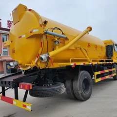 XND Vacuum Sewage Truck-14m Capacity Engine Diesel Euro 3 150-250hp for Municipal Sewage Cleaning | Customizable