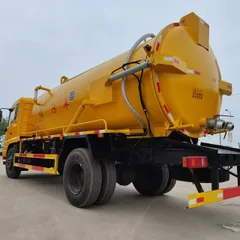XND Vacuum Sewage Truck-14m Capacity Engine Diesel Euro 3 150-250hp for Municipal Sewage Cleaning | Customizable