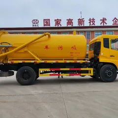 XND Vacuum Sewage Truck-14m Capacity Engine Diesel Euro 3 150-250hp for Municipal Sewage Cleaning | Customizable