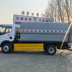 Sanitation Hanging Bucket Garbage Truck Automatic Compactor Property & Street Garbage Collection & Transfer Truck