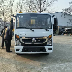 Sanitation Hanging Bucket Garbage Truck Automatic Compactor Property & Street Garbage Collection & Transfer Truck