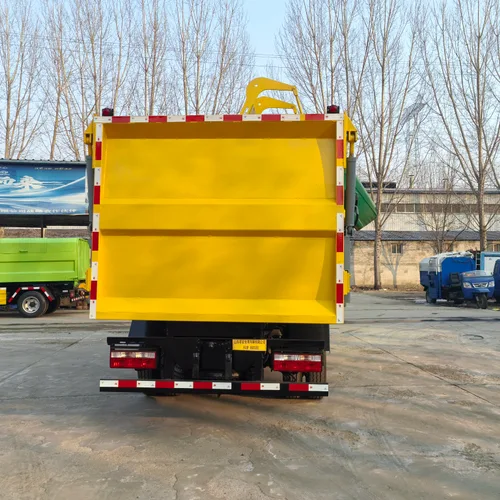 Sanitation Hanging Bucket Garbage Truck Automatic Compactor Property & Street Garbage Collection & Transfer Truck