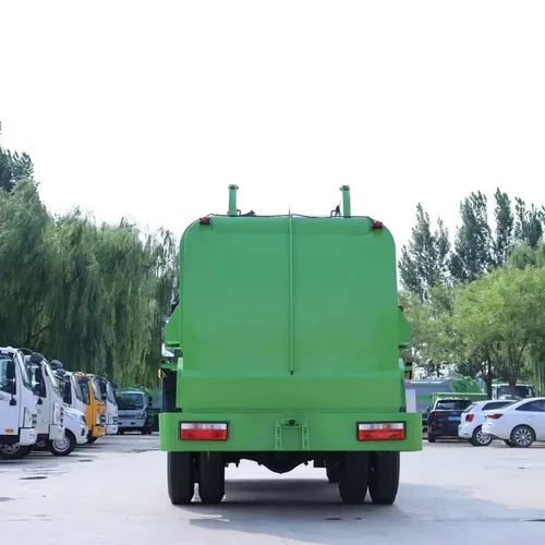 Dongfeng Furuika Direct Manufacturer 4x2 8 Cubic Manual Diesel Engine Recycling Food Waste Dry-Wet Separation Garbage Treatment