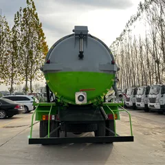 Foton Vacuum Sewage  Truck-8m Capacity Vacuum Pump Diesel Euro 3 150-250hp for Municipal Sewage Cleaning | Customizable