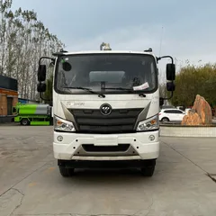 Foton Vacuum Sewage  Truck-8m Capacity Vacuum Pump Diesel Euro 3 150-250hp for Municipal Sewage Cleaning | Customizable