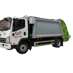 FAW Jiefanghu VH 4x2 Manual Rear Loading Garbage Compactor Truck-8-12 Cubic Meters for Efficient Municipal Waste Collection