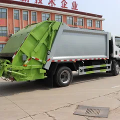 FAW Jiefanghu VH 4x2 Manual Rear Loading Garbage Compactor Truck-8-12 Cubic Meters for Efficient Municipal Waste Collection