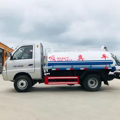 High Quality Manual Gasoline Small Vacuum Septic Truck Euro 3 Emission 1-10T Capacity 5T GVW Environmentally Friendly Core