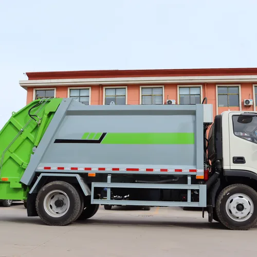 Factory-Direct Customizable XND Futian Garbage Compactor Truck Diesel Engine Euro 3 Emission Barrelized Domestic Waste