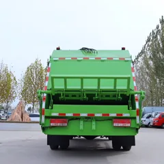 Factory-Direct Customizable XND Futian Garbage Compactor Truck Diesel Engine Euro 3 Emission Barrelized Domestic Waste