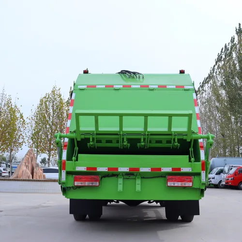 Factory-Direct Customizable XND Futian Garbage Compactor Truck Diesel Engine Euro 3 Emission Barrelized Domestic Waste