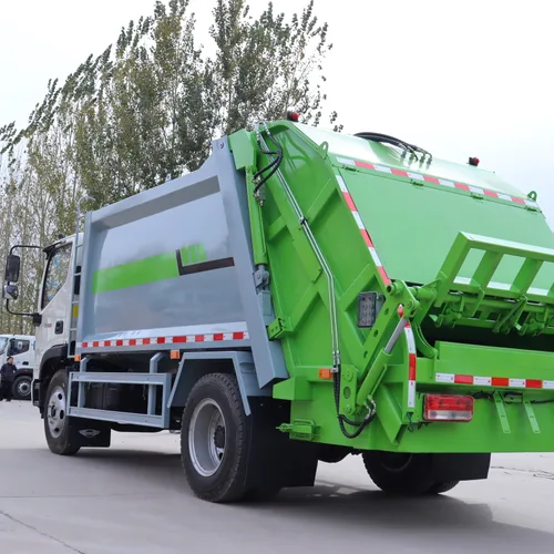 Factory-Direct Customizable XND Futian Garbage Compactor Truck Diesel Engine Euro 3 Emission Barrelized Domestic Waste