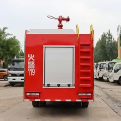 全新东风 4×2 柴油泵浦消防车，配备高压喷射，续航长久，高效适用于市政、工业消防救援