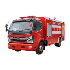全新东风 4×2 柴油泵浦消防车，配备高压喷射，续航长久，高效适用于市政、工业消防救援