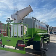 New Low Price JieFang Landscaping Water Tank Truck 4x2 12cbm Capacity Diesel Euro 5 Engine Manual Transmission Sale