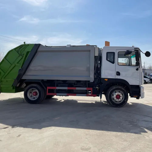 New Manual 10 Cubic Compression Type 4x2 Diesel Compactor Rear Loader Garbage Truck Dongfeng Chassis Euro 5 Emission