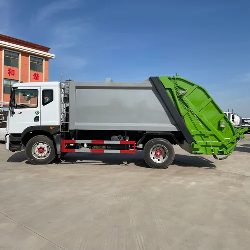 New Manual 10 Cubic Compression Type 4x2 Diesel Compactor Rear Loader Garbage Truck Dongfeng Chassis Euro 5 Emission