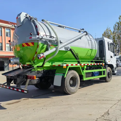 Factory Direct Customizable Dongfeng Manual Diesel Vacuum Sewer Suction Truck Large-Scale Municipal High-Pressure Cleaning
