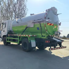 Factory Direct Customizable Dongfeng Manual Diesel Vacuum Sewer Suction Truck Large-Scale Municipal High-Pressure Cleaning