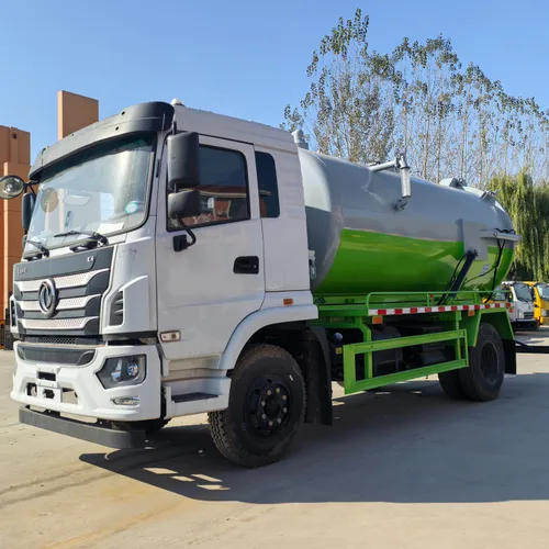 Factory Direct Customizable Dongfeng Manual Diesel Vacuum Sewer Suction Truck Large-Scale Municipal High-Pressure Cleaning