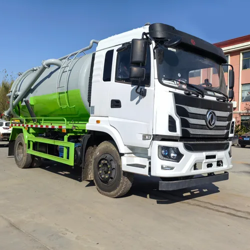 Factory Direct Customizable Dongfeng Manual Diesel Vacuum Sewer Suction Truck Large-Scale Municipal High-Pressure Cleaning