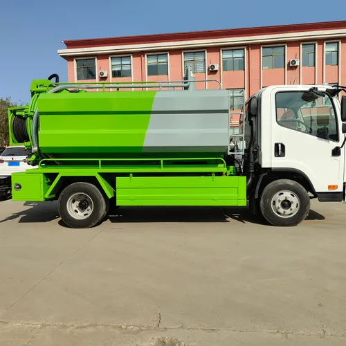 FAW Jiefang 5+3 Cleaning Vacuum Sewer Truck with Powerful Pipeline Dredging Capability Vacuum Pump Diesel