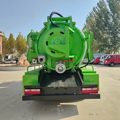 FAW Jiefang 5+3 Cleaning Vacuum Sewer Truck with Powerful Pipeline Dredging Capability Vacuum Pump Diesel