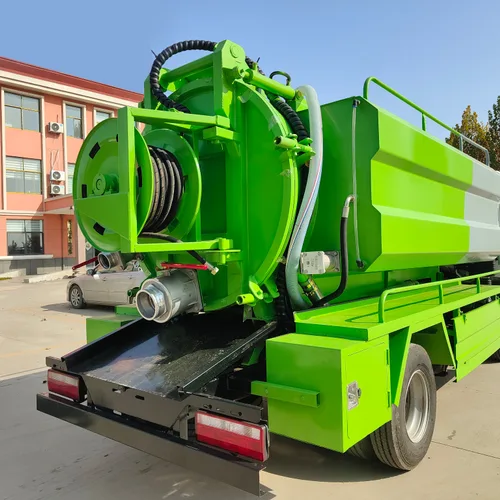 FAW Jiefang 5+3 Cleaning Vacuum Sewer Truck with Powerful Pipeline Dredging Capability Vacuum Pump Diesel