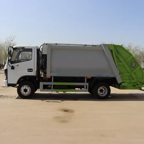 5 Cubic Compression Type 4x2 Diesel Manual Transmission Compactor Garbage Collection Truck Dongfeng Chassis Euro 5 Emission