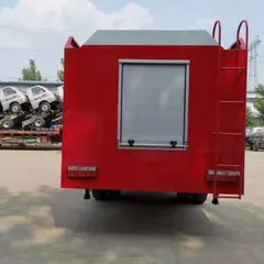全新大型民用消防车 —— 工业区救援高压柴油 4×2 水罐消防车，性能稳定