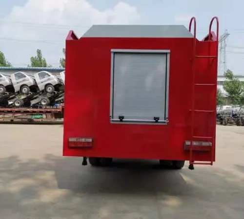 全新大型民用消防车 —— 工业区救援高压柴油 4×2 水罐消防车，性能稳定